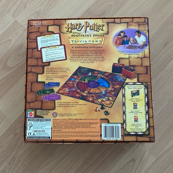 HARRY POTTER TRIVIA BOARD GAME - Picture 5 of 5